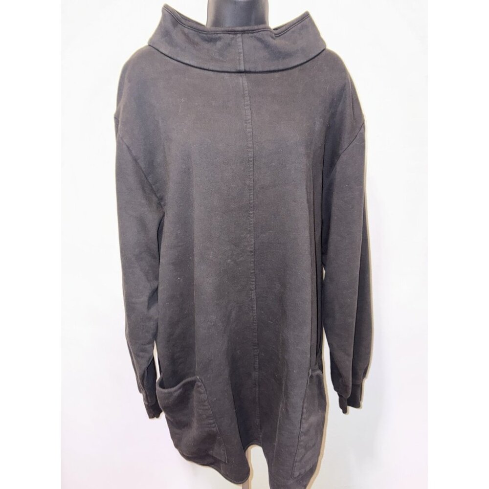 Kids Only Wide Mock Neck Sweat Shirt Top Blouse Women XL Tunic